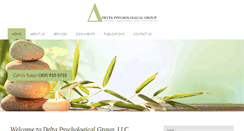 Desktop Screenshot of deltapsychgroup.com